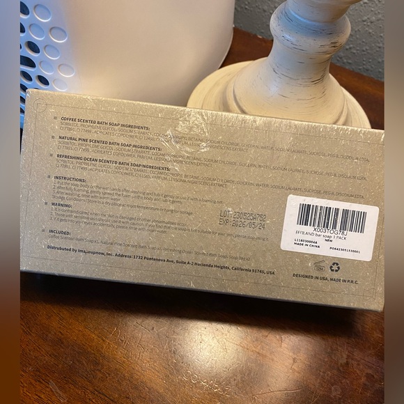 Men's Natural Bar Soap 3 PACK - Moisturizing Soap Ma - Picture 8 of 8